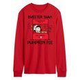thumbnail image 1 of Peanuts - Sweeter Than Pumpkin Pie - Men's Long Sleeve T-Shirt, 1 of 5