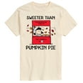 thumbnail image 1 of Peanuts - Sweeter Than Pumpkin Pie - Men's Short Sleeve Graphic T-Shirt, 1 of 6