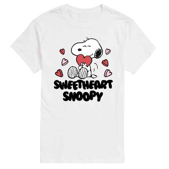 Peanuts - Sweetheart Snoopy - Men's Short Sleeve Graphic T-Shirt