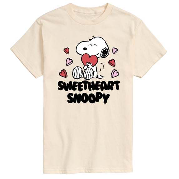 Peanuts - Sweetheart Snoopy - Men's Short Sleeve Graphic T-Shirt