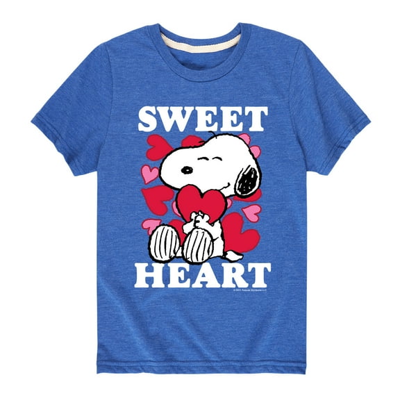 Peanuts - Sweetheart - Toddler And Youth Short Sleeve Graphic T-Shirt