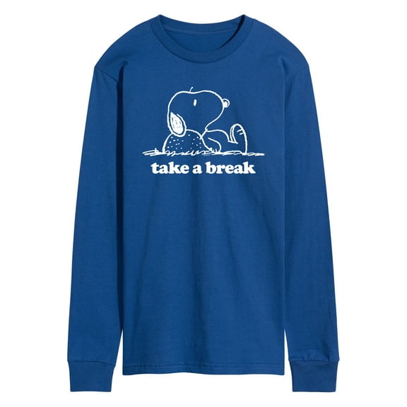 Peanuts - Take A Break - Men's Long Sleeve T-Shirt