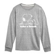 thumbnail image 1 of Peanuts - Take A Break - Toddler & Youth Long Sleeve Graphic T-Shirt, 1 of 6