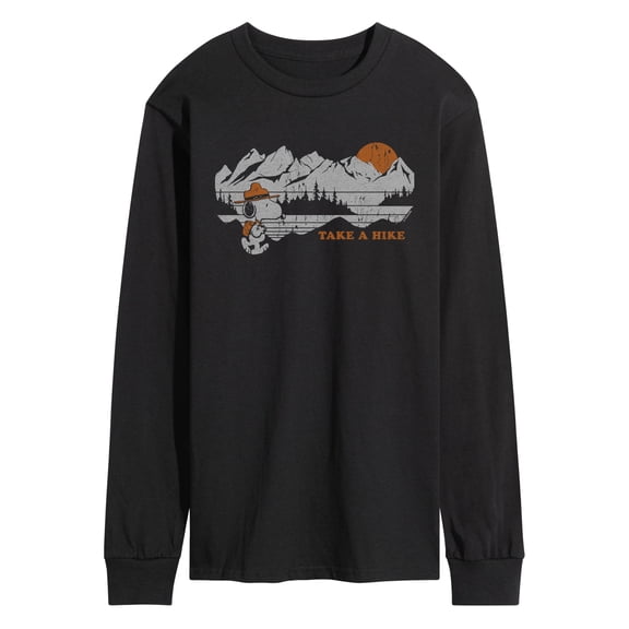 Peanuts - Take A Hike - Men's Long Sleeve Graphic T-Shirt