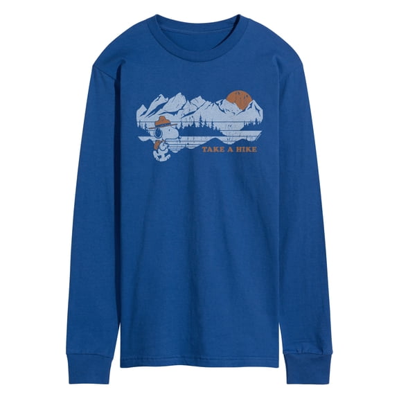 Peanuts - Take A Hike - Men's Long Sleeve Graphic T-Shirt