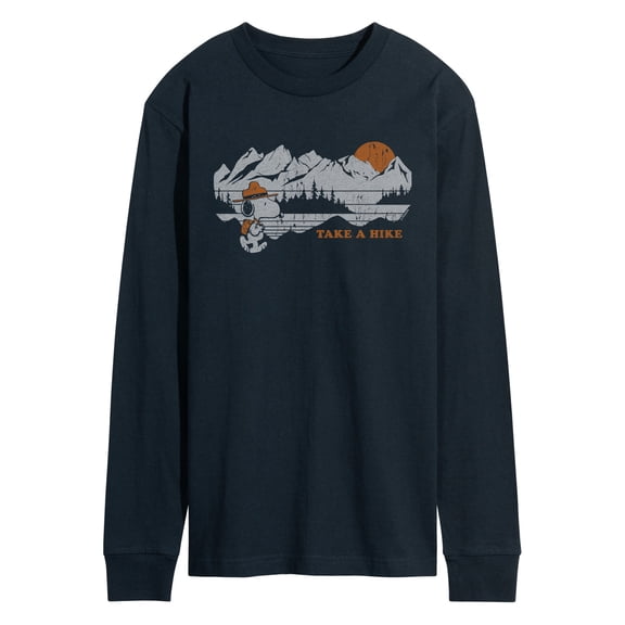 Peanuts - Take A Hike - Men's Long Sleeve Graphic T-Shirt
