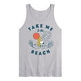 thumbnail image 1 of Peanuts - Take Me To The Beach - Men's Jersey Tank Top, 1 of 5