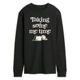 thumbnail image 1 of Peanuts - Taking Some Me Time - Men's Long Sleeve T-Shirt, 1 of 6