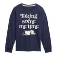 thumbnail image 1 of Peanuts - Taking Some Me Time - Toddler & Youth Long Sleeve Graphic T-Shirt, 1 of 6