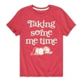 thumbnail image 1 of Peanuts - Taking Some Me Time - Toddler & Youth Short Sleeve Graphic T-Shirt, 1 of 6