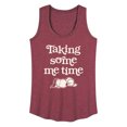 thumbnail image 1 of Peanuts - Taking Some Me Time - Women's Racerback Tank Top, 1 of 6