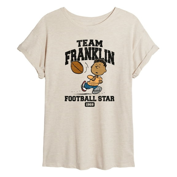 Peanuts - Team Franklin - Juniors Ideal Flowy Muscle T-Shirt