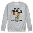 thumbnail image 1 of Peanuts - Team Franklin - Men's Crew Neck Fleece Pullover, 1 of 6