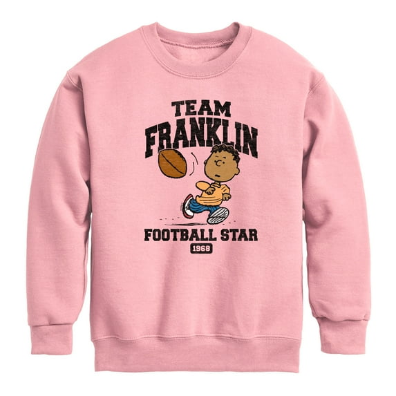 Peanuts - Team Franklin - Toddler & Youth Crewneck Fleece Sweatshirt