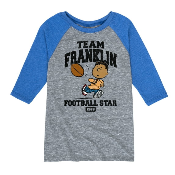 Peanuts - Team Franklin - Toddler & Youth Raglan Graphic T-Shirt