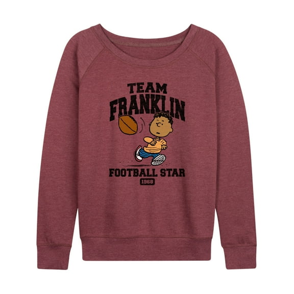 Peanuts - Team Franklin - Women's Lightweight French Terry Long Sleeve Shirt