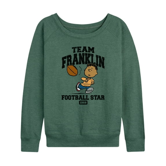 Peanuts - Team Franklin - Women's Lightweight French Terry Long Sleeve Shirt