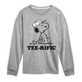 thumbnail image 1 of Peanuts - Teerific Snoopy - Toddler & Youth Long Sleeve Graphic T-Shirt, 1 of 6