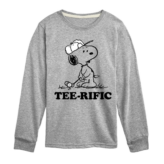 Peanuts - Teerific Snoopy - Toddler & Youth Long Sleeve Graphic T-Shirt