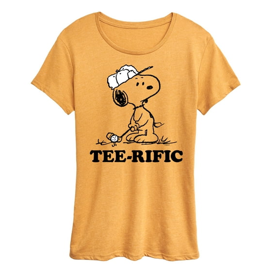 Peanuts - Teerific Snoopy - Women's Short Sleeve Graphic T-Shirt