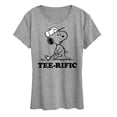 thumbnail image 1 of Peanuts - Teerific Snoopy - Women's Short Sleeve Graphic T-Shirt, 1 of 6
