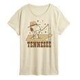 thumbnail image 1 of Peanuts - Tennessee Snoopy - Women's Short Sleeve Graphic T-Shirt, 1 of 6