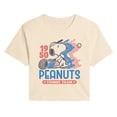 thumbnail image 1 of Peanuts - Tennis Team - Juniors Cropped Graphic T-Shirt, 1 of 4