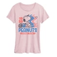 thumbnail image 1 of Peanuts - Tennis Team - Women's Short Sleeve Graphic T-Shirt, 1 of 4