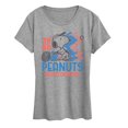 thumbnail image 1 of Peanuts - Tennis Team - Women's Short Sleeve Graphic T-Shirt, 1 of 5