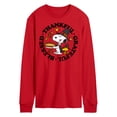 thumbnail image 1 of Peanuts - Thankful Grateful Blessed - Men's Long Sleeve T-Shirt, 1 of 5