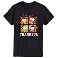 thumbnail image 1 of Peanuts - Thankful Men's Short Sleeve Graphic T-Shirt, 1 of 6