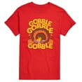 thumbnail image 1 of Peanuts - Thanksgiving Gobble Woodstock - Men's Short Sleeve Graphic T-Shirt, 1 of 5