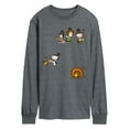 thumbnail image 1 of Peanuts - Thanksgiving - Men's Long Sleeve Graphic T-Shirt, 1 of 5