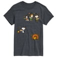 thumbnail image 1 of Peanuts - Thanksgiving - Men's Short Sleeve Graphic T-Shirt, 1 of 5