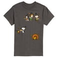 thumbnail image 1 of Peanuts - Thanksgiving - Men's Short Sleeve Graphic T-Shirt, 1 of 5