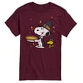 thumbnail image 1 of Peanuts - Thanksgiving Scene - Men's Short Sleeve Graphic T-Shirt, 1 of 6