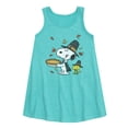thumbnail image 1 of Peanuts - Thanksgiving Scene - Toddler and Youth Girls A-line Dress, 1 of 5