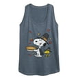 thumbnail image 1 of Peanuts - Thanksgiving Scene - Women's Racerback Tank Top, 1 of 6