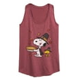 thumbnail image 1 of Peanuts - Thanksgiving Scene - Women's Racerback Tank Top, 1 of 6