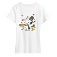 thumbnail image 1 of Peanuts - Thanksgiving Scene - Women's Short Sleeve Graphic T-Shirt, 1 of 6
