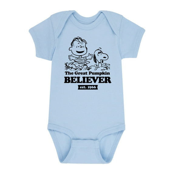 Peanuts - The Great Pumpkin Believer - Infant Baby One Piece