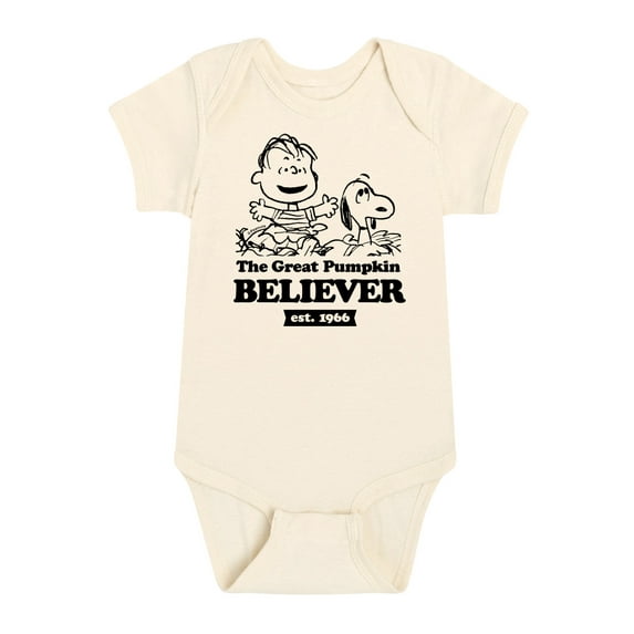 Peanuts - The Great Pumpkin Believer - Infant Baby One Piece
