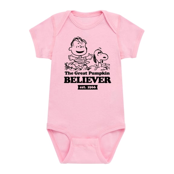 Peanuts - The Great Pumpkin Believer - Infant Baby One Piece
