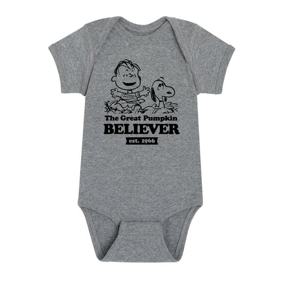 Peanuts - The Great Pumpkin Believer - Infant Baby One Piece