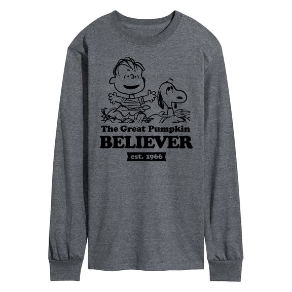 Peanuts - The Great Pumpkin Believer - Men's Long Sleeve T-Shirt