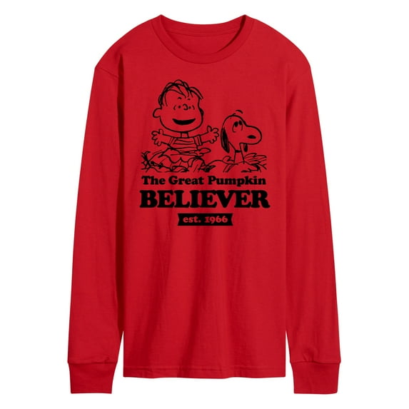 Peanuts - The Great Pumpkin Believer - Men's Long Sleeve T-Shirt