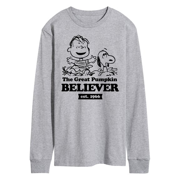 Peanuts - The Great Pumpkin Believer - Men's Long Sleeve T-Shirt