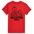 thumbnail image 1 of Peanuts - The Great Pumpkin Believer - Men's Short Sleeve Graphic T-Shirt, 1 of 5