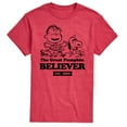 thumbnail image 1 of Peanuts - The Great Pumpkin Believer - Men's Short Sleeve Graphic T-Shirt, 1 of 5