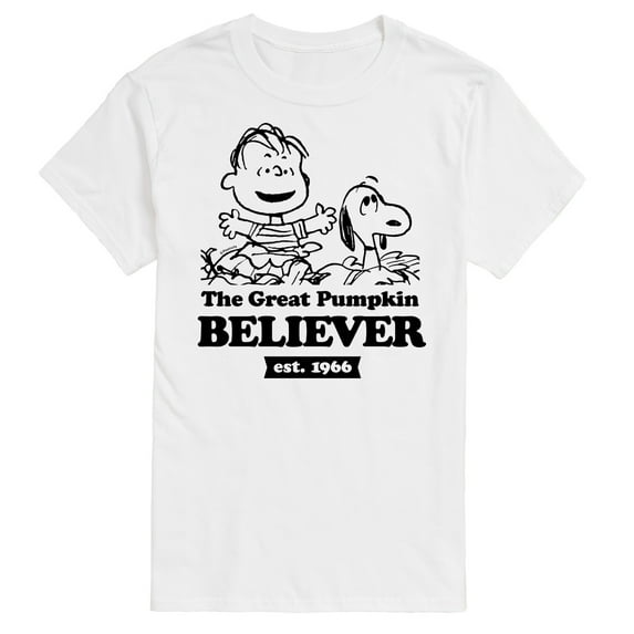 Peanuts - The Great Pumpkin Believer - Men's Short Sleeve Graphic T-Shirt